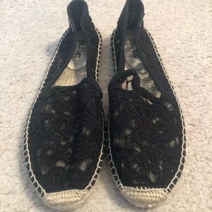 Lace espadrilles